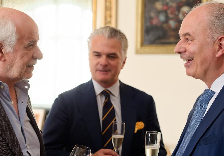 Актьорът Тони Сервило и дизайнерът Роко Бароко гостуват на Посолството на Италия в София