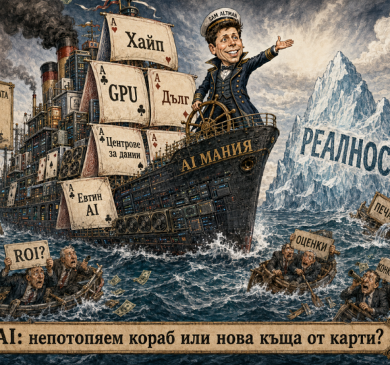 Изкуствения интелект – от панацея до огромен финансов балон!